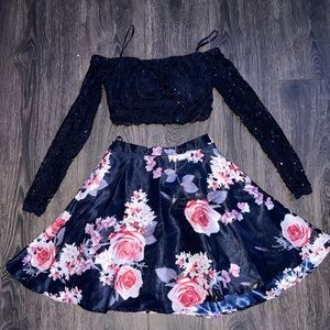 My Michelle two piece homecoming dress